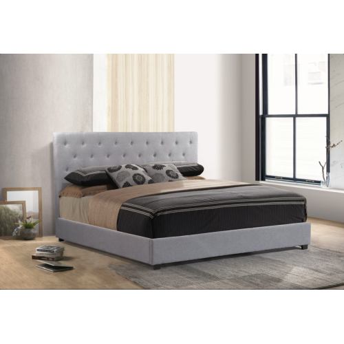 Logan Upholstered Lift Bed - Double